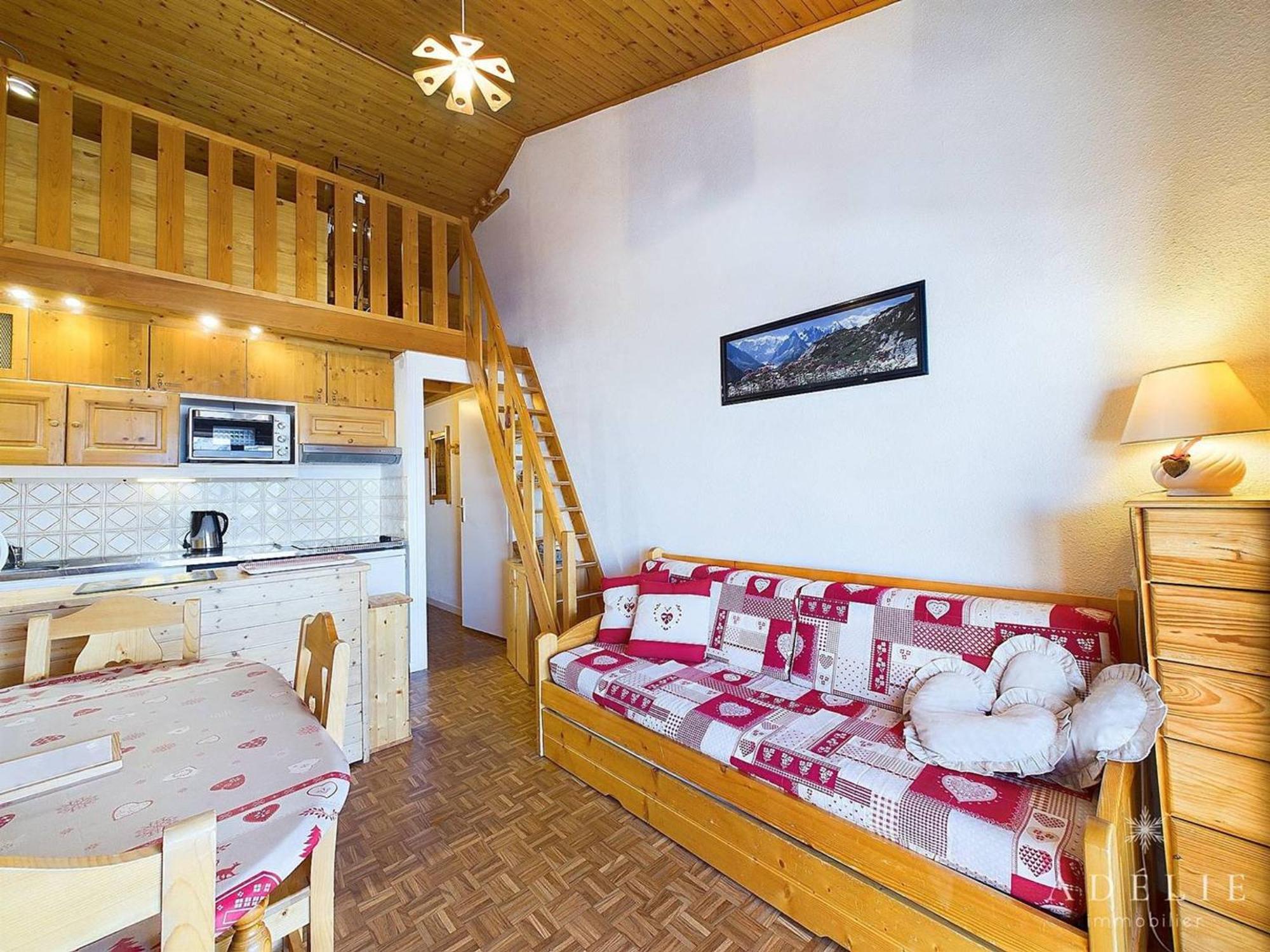 Studio Cabine Et Mezzanine Pour 4 Pers A Montvalezan-La Rosiere - Fr-1-398-550 外观 照片